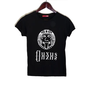 Camiseta Fluxus negra