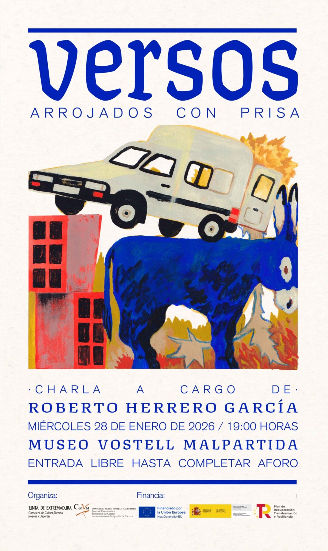 CARTEL CHARLA ROBERTO