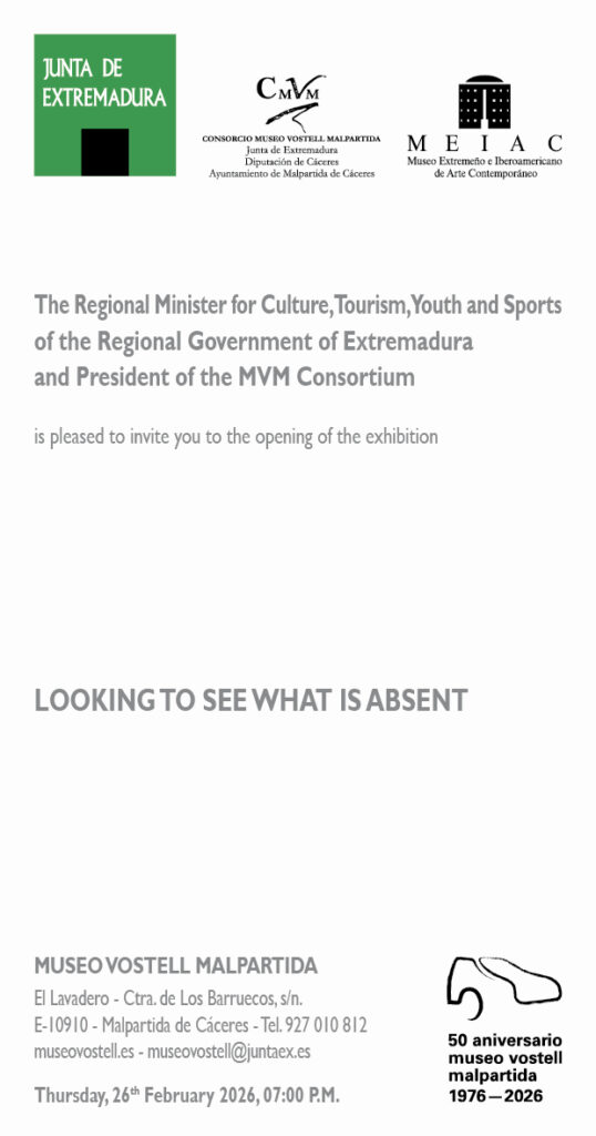 Expo Mirar para ver... Invitacion ENG